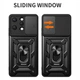 Чехол Hide Shield для Xiaomi Redmi 12 бампер противоударный с подставкой Black - изображение 5