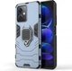 Чехол Iron Ring для Xiaomi Poco X5 5G бампер противоударный с подставкой Navy-Blue - изображение 5