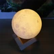 Ночник 3D светильник луна Moon Touch Control 15 см, 5 режимов - изображение 4