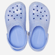 Chodaki dziecięce dla dziewczynki Crocs Classic Glitter Clog KCR206993 29-30 Jasnoniebieskie (196265217038) - obraz 4