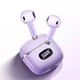 Беспроводные наушники Hoco EQІ Bluetooth блютуз в кейсе, Фиолетовые - изображение 7