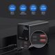УМБ Choetech 27000mAh 222.5W 2xUSB-C PD3.0 100+100W 2xUSB-A QC3.0 22W Black (B635-BK) - зображення 5