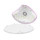 Лампа для маникюра и педикюра SUN 669 UV+LED на 2 руки 48 Вт малиновый - изображение 5