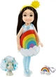 Лялька Барбі Челсі у костюмі Веселки Barbie Club Chelsea Dress-Up Doll in Rainbow Costume (GRP70) - зображення 1