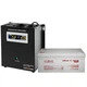 Комплект резервного живлення UPS 1000VA+АКБ GEL 2700W LogicPower 5869 (настінний ДБЖ 700W+200Ah батарея гелева) - изображение 1