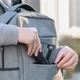 Ручний стабілізатор BASEUS Control Smartphone Handheld Folding Gimbal Stabilizer (SUYT-D0G) Колір grey - изображение 5