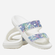 Дитячі шльопанці для дівчинки Crocs Classic Crocs Butterfly Sndl KCR208299 28-29 Білий/Мультиколір (196265236398) - зображення 2