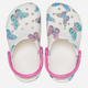 Chodaki dziecięce dla dziewczynki Crocs Classic Butterfly Clog TCR208300 23-24 Biały/Wielokolorowy (196265236596) - obraz 3