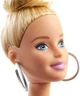 Лялька Барбі Модниця Barbie Fashionistas Doll with Blonde Updo Hair Wearing Pink & Golden Shimmery Plaid Dress 142 (GHW56) - зображення 4