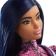 Кукла Барби Модница Barbie Fashionistas Doll with Blue Hair Wearing Pink & Black Dress 143 (GHW57) - изображение 2