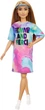 Кукла Барби Модница Barbie Fashionistas Doll with Light Brown Hair Wearing Tie-Dye T-Shirt Dress 159 (GRB51) - изображение 1