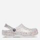 Дитячі крокси для дівчинки Crocs Classic Sprinkle Glitter Clogt CR208571 27-28 Білі (196265326075) - зображення 1