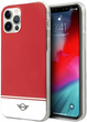 Панель CG Mobile Mini Morris Stripe Collection для Apple iPhone 12 Pro Max Red (3700740490211) - зображення 1