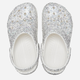 Chodaki dziecięce dla dziewczynki Crocs Classic Starry Glitter Clog KCR208619 29-30 Białe (196265332939) - obraz 3