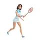 Кукла Барби Вдохновляющие женщины Билли Джин Кинг Barbie Inspiring Women Billie Jean King Collectible Doll (GHT85) - изображение 2
