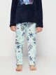 Детская теплая пижама для девочки Disney HW2010 98-104 см Нави (3609086780287) - изображение 4