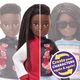 Игровой набор Кукла с аксессуарами Созидаемый мир, черные афрокосички Creatable World Deluxe Character Kit Customizable Doll, Black Braided Hair (GGG55) - изображение 3