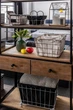 Корзина металлическая Handy Home 36х28х34 см Белая (TG-03L) - изображение 4