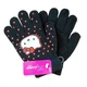 Перчатки детские с начесом Hello Kitty 3-5 года осень черный - изображение 5