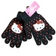 Перчатки детские с начесом Hello Kitty 3-5 года осень черный - изображение 7