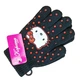 Перчатки детские с начесом Hello Kitty 3-5 года осень черный - изображение 8