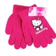 Перчатки детские с начесом Hello Kitty 3-5 года осень малиновый - изображение 2