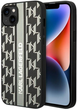 Панель Karl Lagerfeld Monogram Stripe для Apple iPhone 14 Grey (3666339084882) - зображення 1