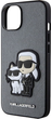 Панель Karl Lagerfeld Saffiano Karl&Choupette для Apple iPhone 14 Silver (3666339122744) - зображення 1