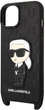 Панель Karl Lagerfeld Monogram Ikonik Patch для Apple iPhone 14 Black (3666339098650) - зображення 2