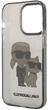 Панель Karl Lagerfeld Glitter Karl&Choupette для Apple iPhone 14 Pro Max Black (3666339087234) - зображення 2