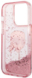 Панель Karl Lagerfeld Glitter Karl Head для Apple iPhone 14 Pro Max Pink (3666339086916) - зображення 3