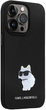 Etui Karl Lagerfeld Silicone C Metal Pin do Apple iPhone 14 Pro Max Black (3666339166342) - obraz 3