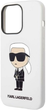 Etui Karl Lagerfeld Silicone Ikonik do Apple iPhone 14 Pro Max White (3666339086633) - obraz 4