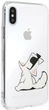 Etui Karl Lagerfeld Choupette Fun do Apple iPhone X/Xs Transparent (3700740435984) - obraz 3