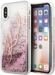 Панель Karl Lagerfeld Glitter Signature для Apple iPhone X/Xs Rose Gold 93700740494226) - зображення 1