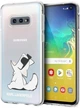 Панель Karl Lagerfeld Choupette Fun для Samsung Galaxy S10e Transparent (3700740450796) - зображення 1