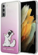 Панель Karl Lagerfeld Choupette Fun для Samsung Glalaxy S21 Ultra Pink (3700740496985) - зображення 2