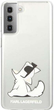 Панель Karl Lagerfeld Choupette Fun для Samsung Glalaxy S21 Plus Transparent (3700740496947) - зображення 3