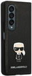 Etui Karl Lagerfeld Saffiano Ikonik Metal do Samsung Galaxy Z Fold 4 Black (3666339084813) - obraz 2