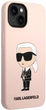 Панель Karl Lagerfeld Silicone Ikonik Magsafe для Apple iPhone 14 Plus Pink (3666339087654) - зображення 3