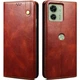 Чохол-книжка з кишеньками UniCase Leather Wallet для Motorola Edge 40 - Brown - зображення 1