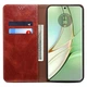 Чохол-книжка з кишеньками UniCase Leather Wallet для Motorola Edge 40 - Brown - зображення 2