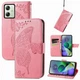Чехол UniCase Butterfly Pattern для Motorola Moto G54 / G54 Power - Pink - изображение 4