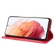 Чехол-книжка Deexe Retro Style для Samsung Galaxy S21 (G991) - Red - изображение 6