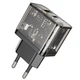 Сетевое зарядное устройство Hoco N34 Dazzling PD20W+QC3.0 - Transparent Black - изображение 5