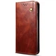 Чехол-книжка с кармашками UniCase Leather Wallet для Samsung Galaxy S21 (G991) - Red - изображение 3
