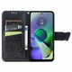 Чехол UniCase Butterfly Pattern для Motorola Moto G54 / G54 Power - Black - изображение 2