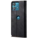 Чехол-книжка с кармашками UniCase Jeans Wallet для Motorola Edge 40 Neo - Black - изображение 6