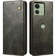 Чехол-книжка с кармашками UniCase Leather Wallet для Motorola Edge 40 - Green - изображение 1