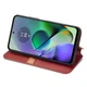 Чехол Deexe Rhombus Wallet для Motorola Moto G54 / G54 Power - Red - изображение 3